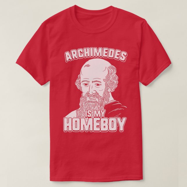 Camiseta Arquímedes Es Mi Arquímedes (Diseño del anverso)