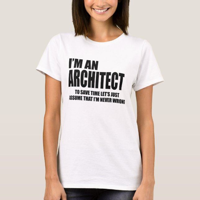 Camiseta arquitecto (Anverso)