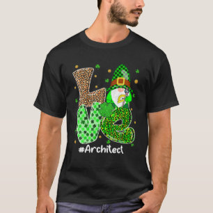 Camiseta Arquitecto de amor Gnomes St Patricks Day Gnomie i