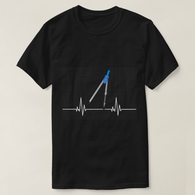 Camiseta Arquitecto de círculo de latido (Diseño del anverso)