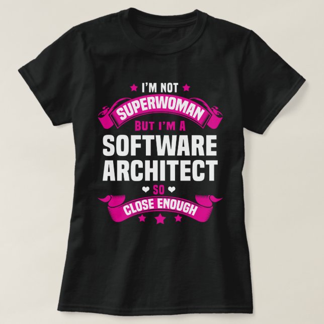 Camiseta Arquitecto de software (Diseño del anverso)