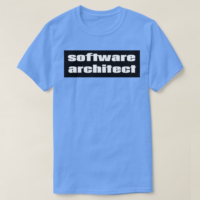 Camiseta Arquitecto de software 1 (Diseño del anverso)