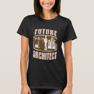 Camiseta Arquitecto del Futuro Retro Vintage Estudiante de
