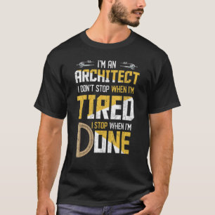 Camiseta Arquitecto inspirado por arquitectura relacionado