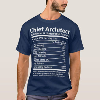 Camiseta Arquitecto Jefe    TNutritional