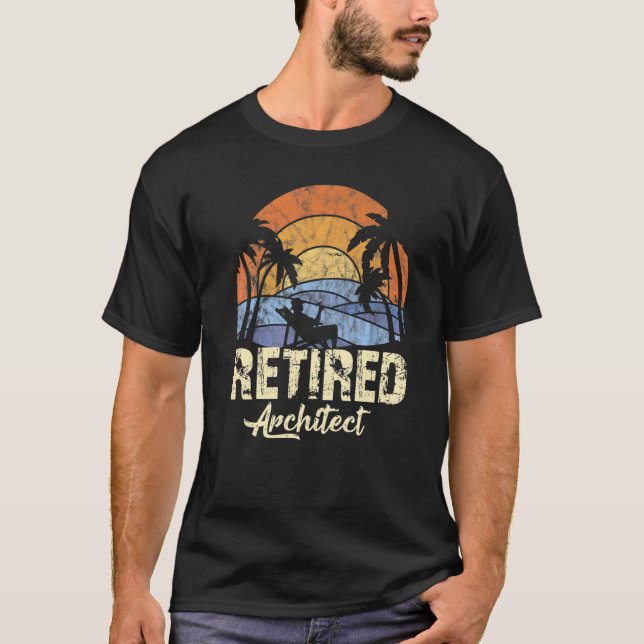 Camiseta Arquitecto jubilado   (Anverso)