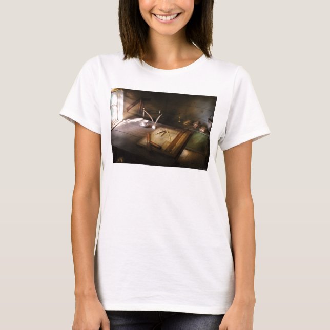 Camiseta Arquitecto - La mesa de dibujo (Anverso)