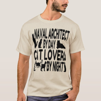 Camiseta Arquitecto naval de Cat Lover