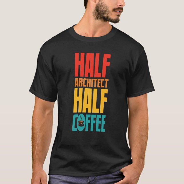 Camiseta Arquitecto para café (Anverso)
