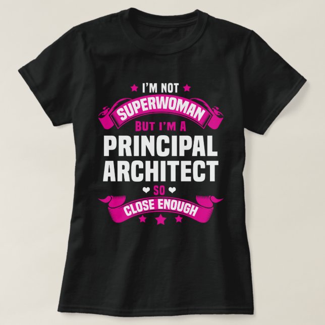Camiseta Arquitecto principal (Diseño del anverso)