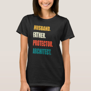 Camiseta Arquitecto protector de padre de marido