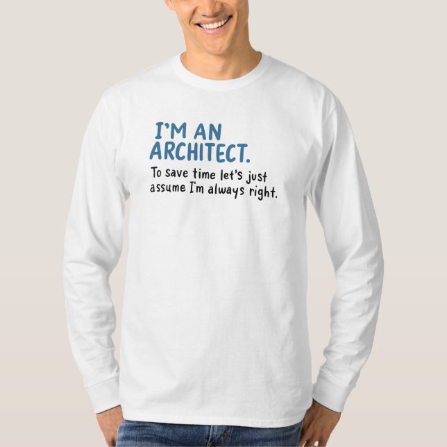 Camiseta Arquitecto - Soy Un Arquitecto (Anverso)