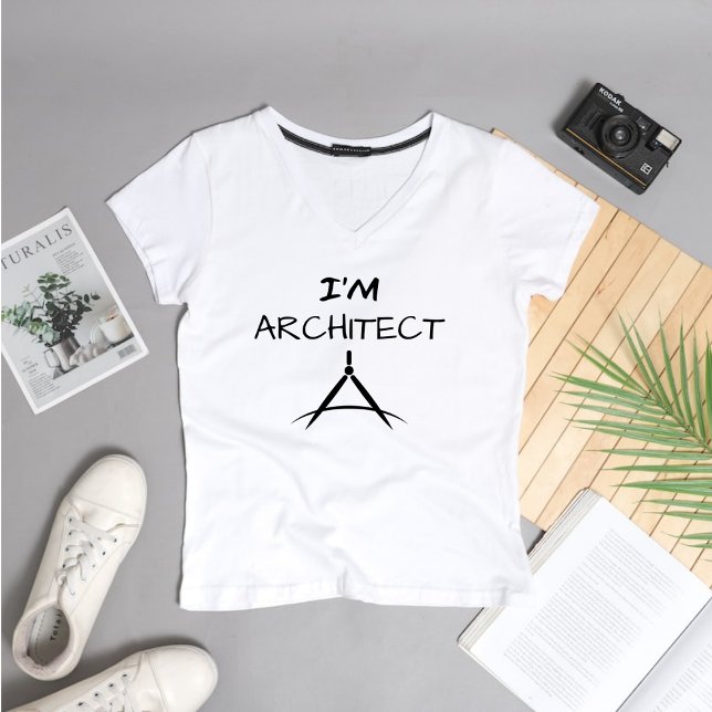 Camiseta Arquitecto TShirt, arquitecto Tee estudiantil ("Architects: We build dreams.")