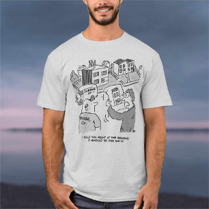 Camiseta Arquitecto y creador mirando los planes de la casa