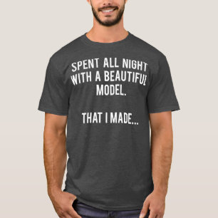 Camiseta Arquitecto y su hermosa modelo