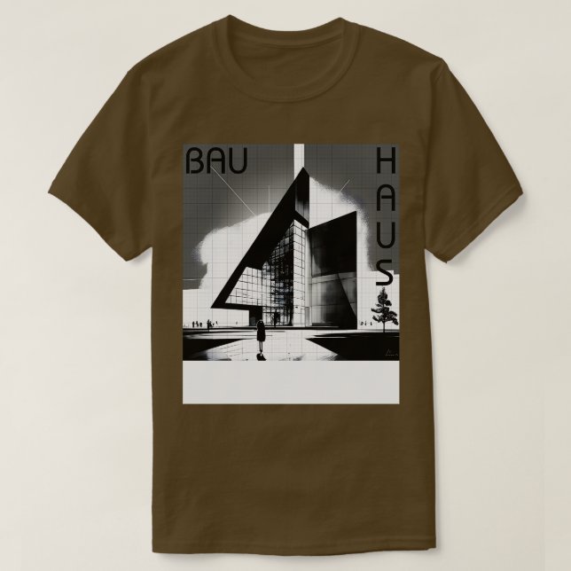 Camiseta Arquitectura Artsy 04 BW (Diseño del anverso)