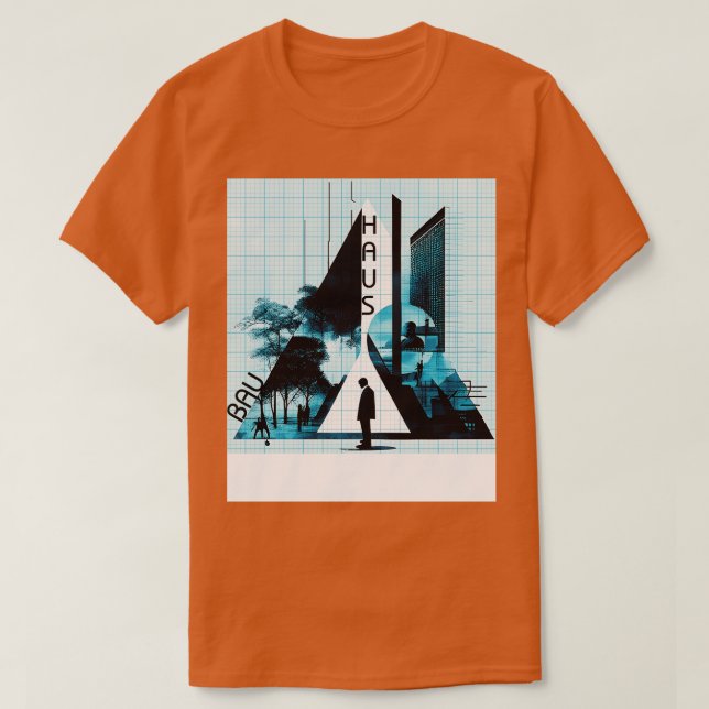 Camiseta Arquitectura Artsy 06 BlW (Diseño del anverso)