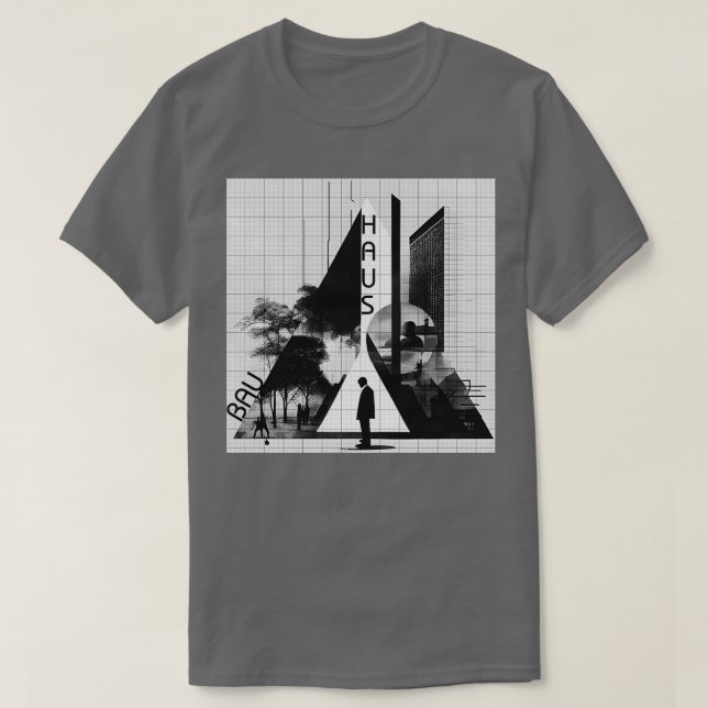 Camiseta Arquitectura Artsy 06 BW (Diseño del anverso)
