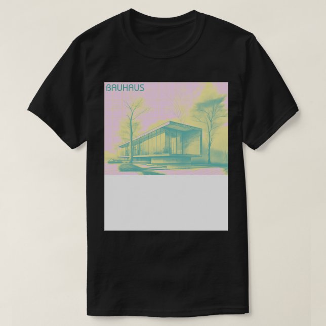 Camiseta Arquitectura Artsy TYP 07 (Diseño del anverso)