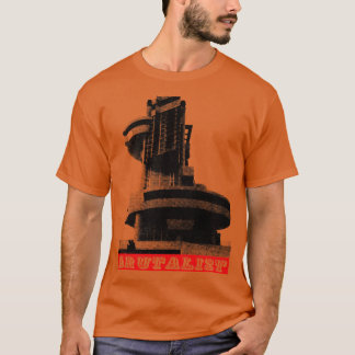 Camiseta Arquitectura brutal Brutalismo La Casa de la Por