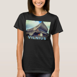 Camiseta Arquitectura brutalista soviética de Vilnius - Lit
