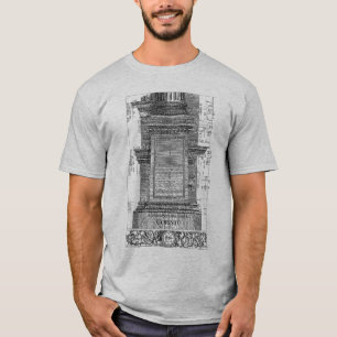 Camiseta Arquitectura clásica, columna corintiana 1725