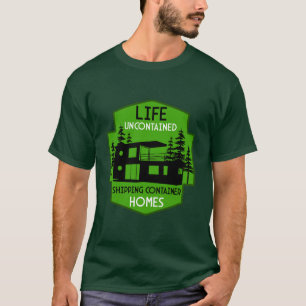Camiseta Arquitectura de contenedor de envío
