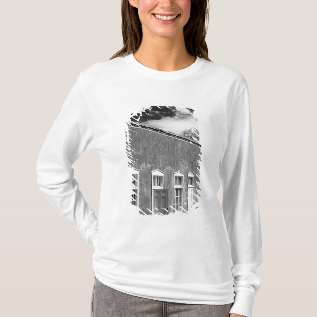 Camiseta Arquitectura de estilo territorial, Santa Fe, New (Anverso)