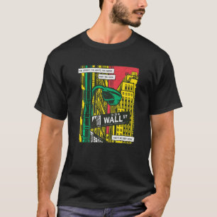 Camiseta Arquitectura de los edificios de Wall Street