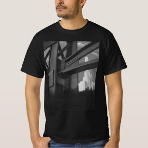 Camiseta Arquitectura de rascacielos de construcción de ace