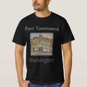 Camiseta Arquitectura del centro de la ciudad, Port Townsen