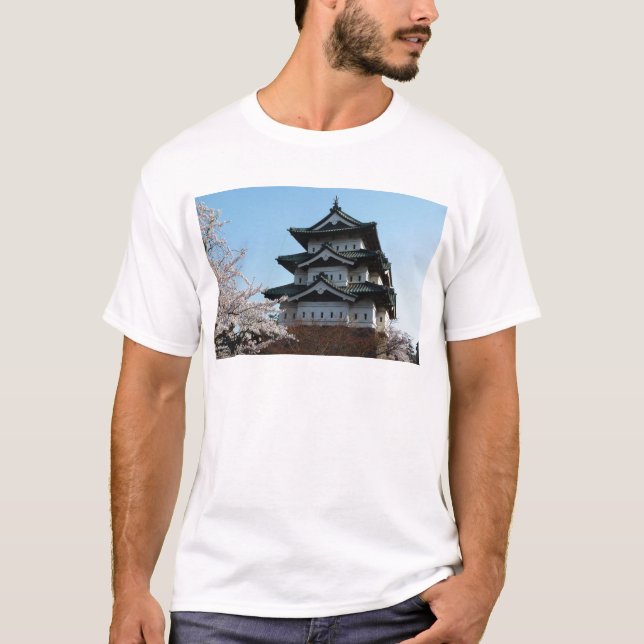 Camiseta Arquitectura Histórica Edificios Castillo Japón (Anverso)