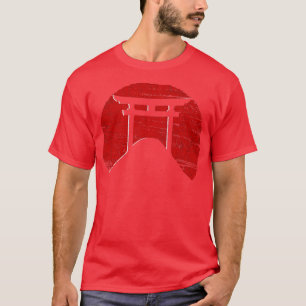 Camiseta Arquitectura Torii Japonesa
