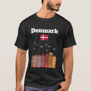 Camiseta Arquitectura tradicional de Dinamarca