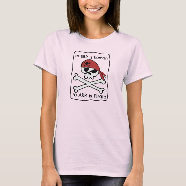 Camiseta Arr es Pirata (Anverso)