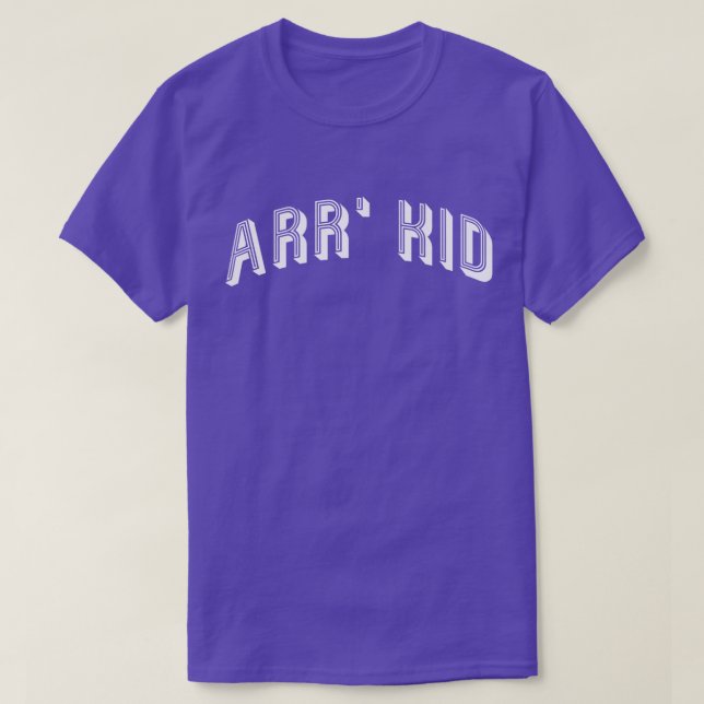 Camiseta Arr' Kid Our Kid Manchester Slang (Diseño del anverso)