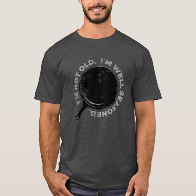Camiseta Arrabio sazonado bien sobre el cumpleaños de la (Anverso)