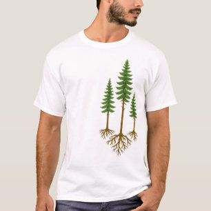 Camiseta "Arraigados Juntos: Familia del Bosque