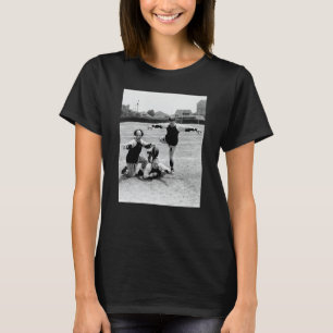 Camiseta Arrancan tres partidos de fútbol de Stooges u2013