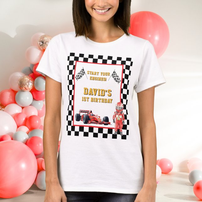 Camiseta Arrancando los Motores Cumpleaños número 1 del Aut (Subido por el creador)