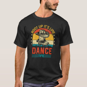 Camiseta Arrancar es Line Dance Time Country Western Line