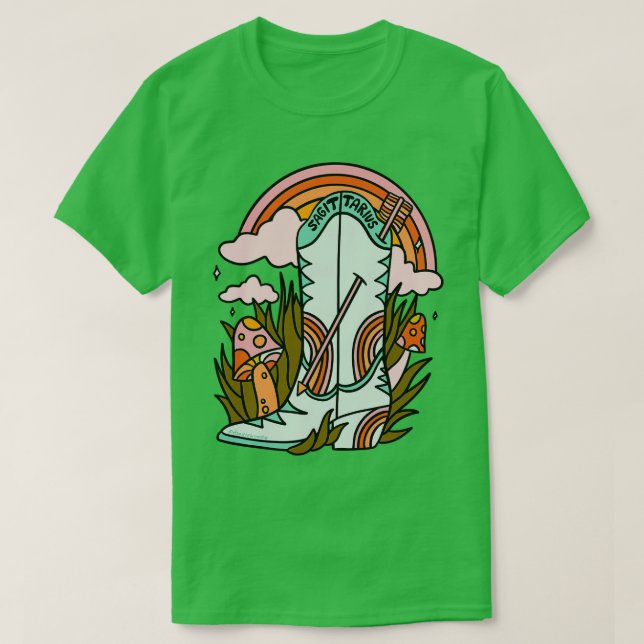 Camiseta Arranque de Cowboy Sagittarius (Diseño del anverso)