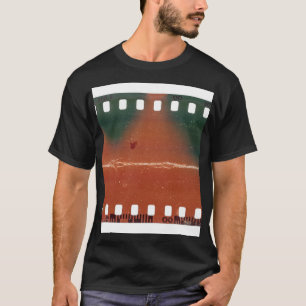Camiseta Arranque de tira de película de 35 mm, arañazos fr