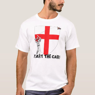 Camiseta Arranque el coche England Ashes 2009