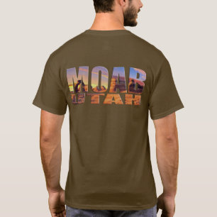 CAMISETA ARRANQUE MOAB UTAH POR EKLEKTIX