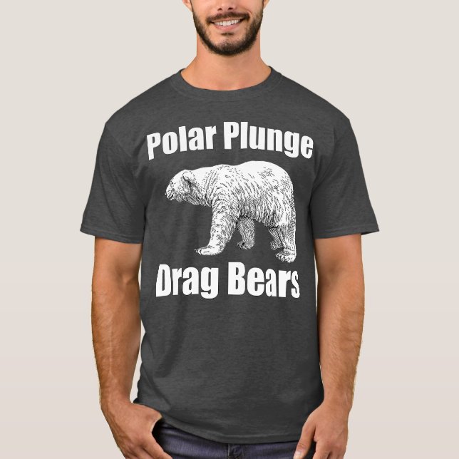 Camiseta Arrastra al equipo de eventos Polar Plunge Winter  (Anverso)