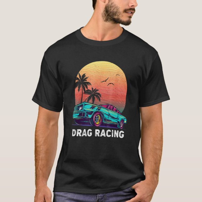 Camiseta Arrastrar Carreras de Carreras Mentes Arrastrar Ra (Anverso)