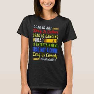 Camiseta Arrastrar es arrastrar porque la cultura no es un