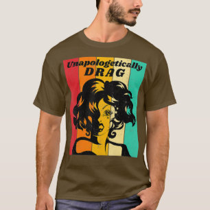 Camiseta Arrastrar sin arrepentimiento el retro vintage del