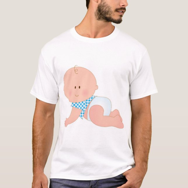 Camiseta Arrastre del bebé (Anverso)
